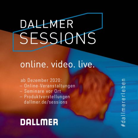 Dallmer Sessions ab Dezember 2020: Schulungsangebot von Arnsberger Entwässerungsspezialist erweitert