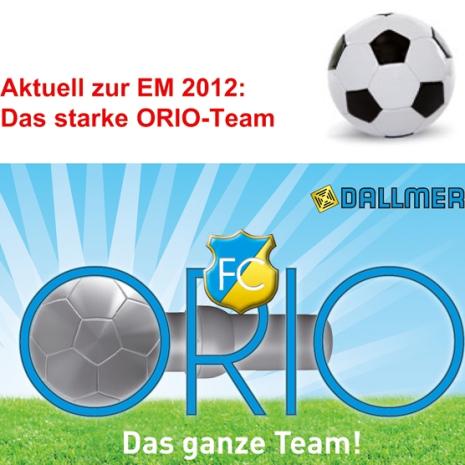 Dallmer: Jetzt geht‘s l-o-o-s. FC ORIO tritt an -  starke Modelle - elegantes Design - Sondermodell EM 2012
